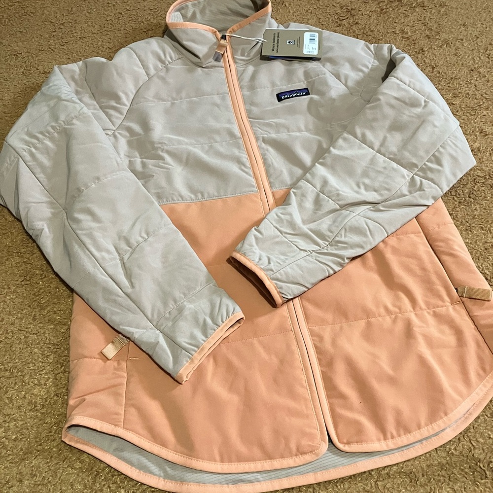 Patagonia pack in jacket